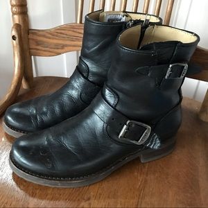 Frye Vicky Buckle Boots